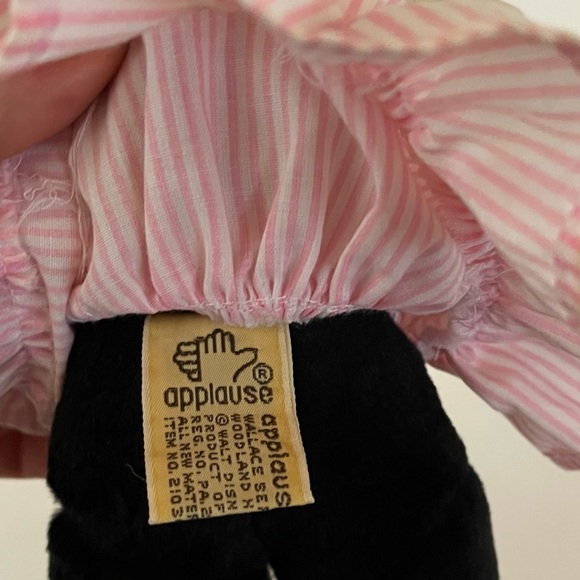 Applause Disney Vintage Minnie Mouse Plush - Picture 6 of 8